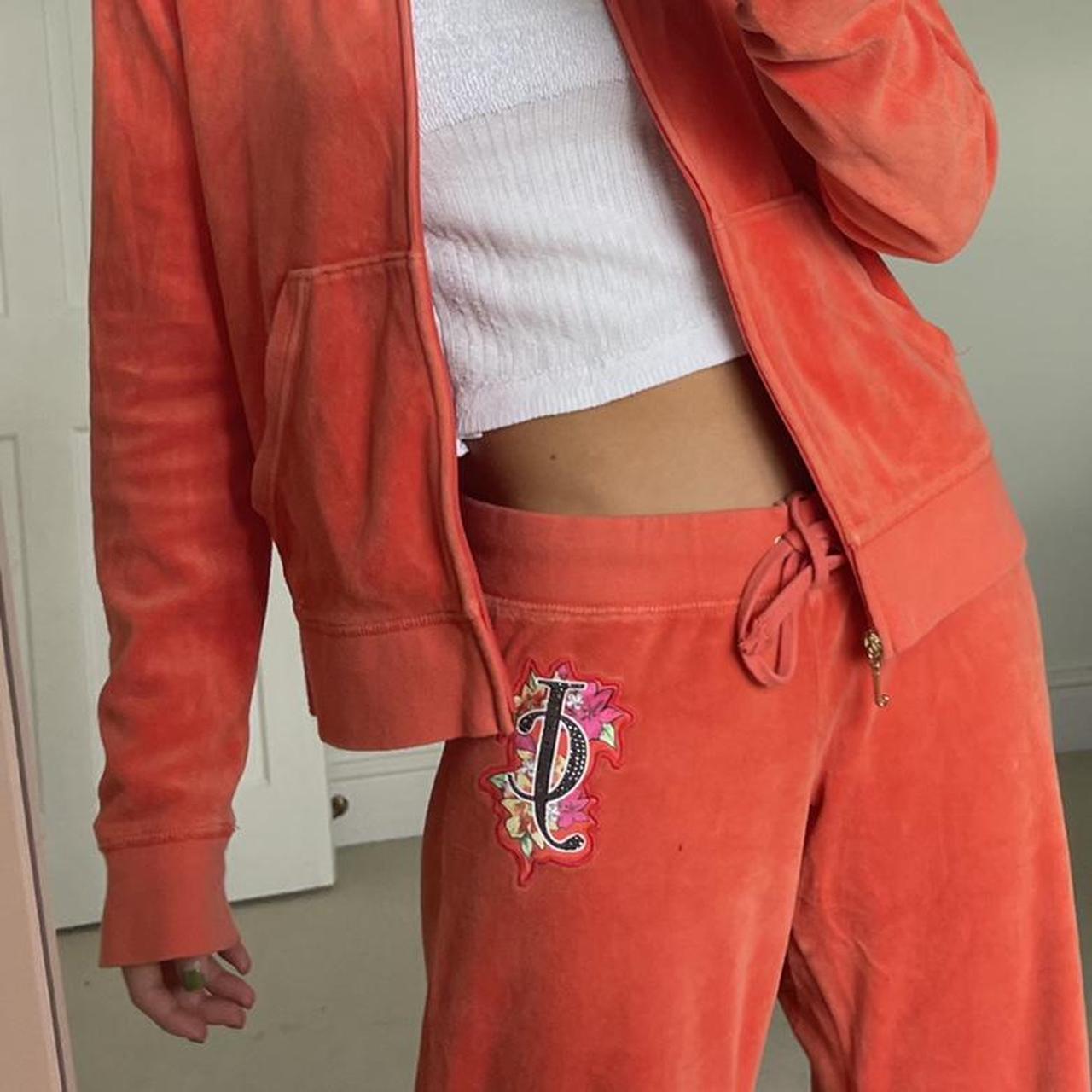 Orange juicy couture on sale tracksuit