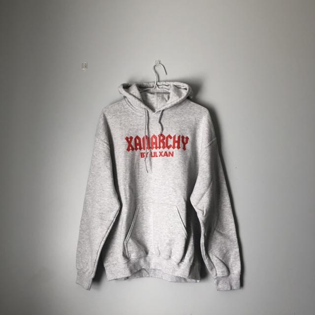 Lil xan white outlet hoodie