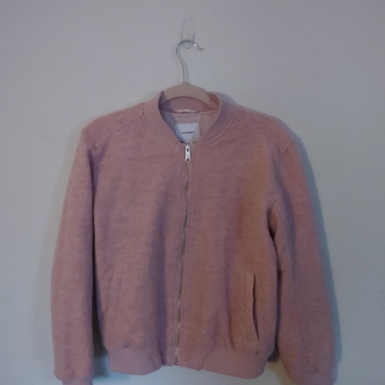 pink jacket old navy