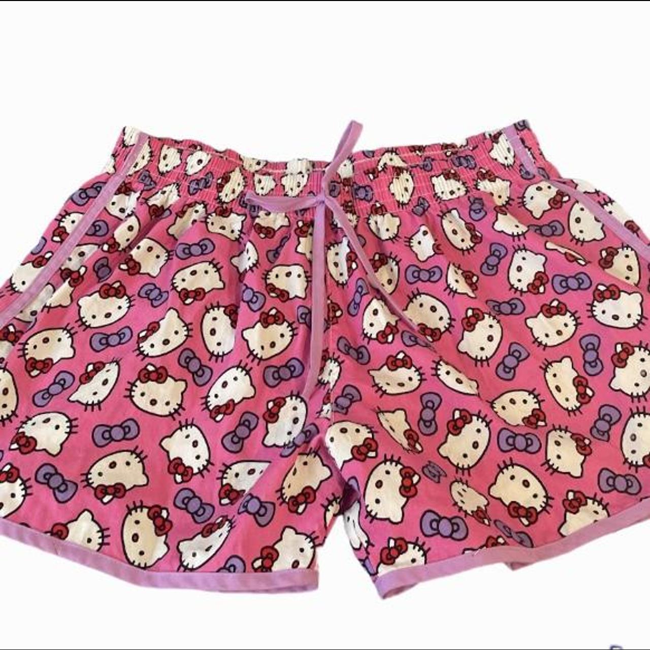 These are some super cute XL hello kitty shorts!... - Depop