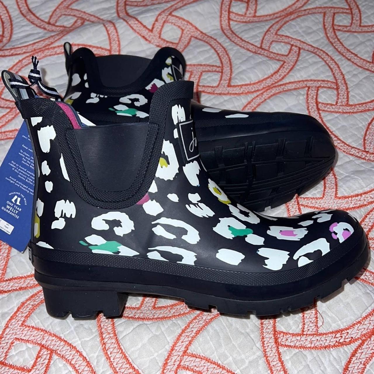 joules leopard boots