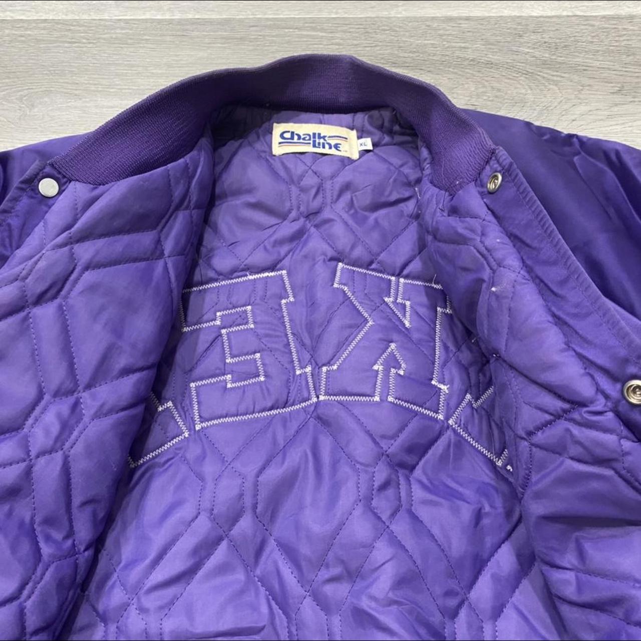 VINTAGE CHALK LINE LAKERS JACKET XL great for... Depop