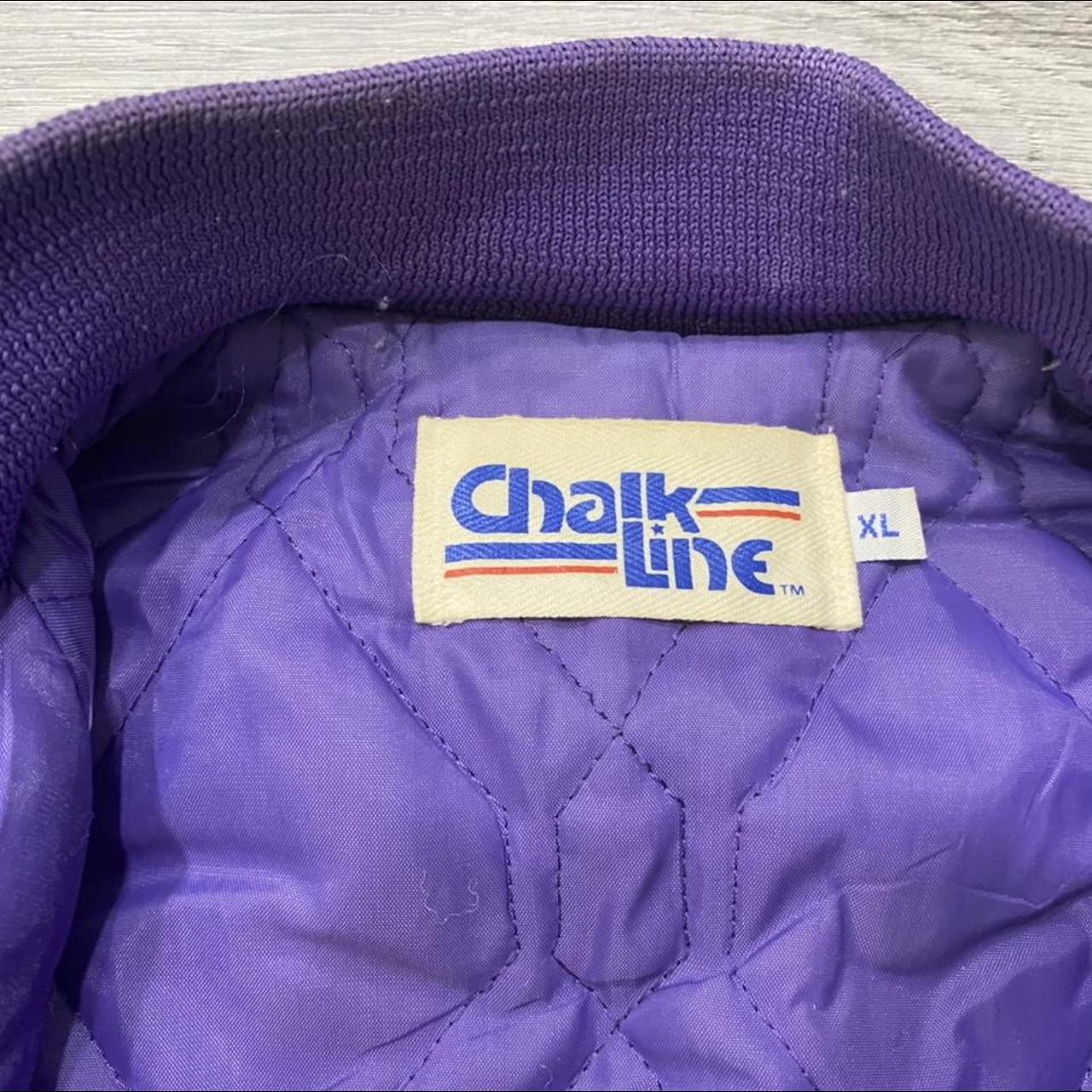 VINTAGE CHALK LINE LAKERS JACKET XL great for... Depop