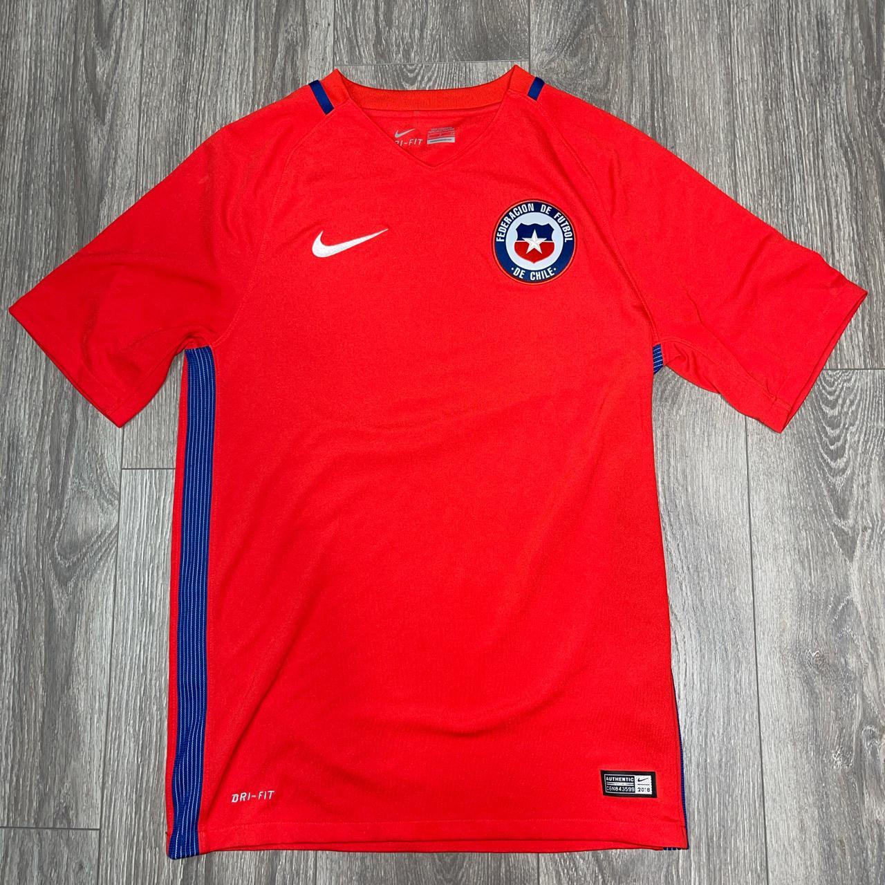 Nike Chile Home Red Copa America 2016 Soccer... - Depop