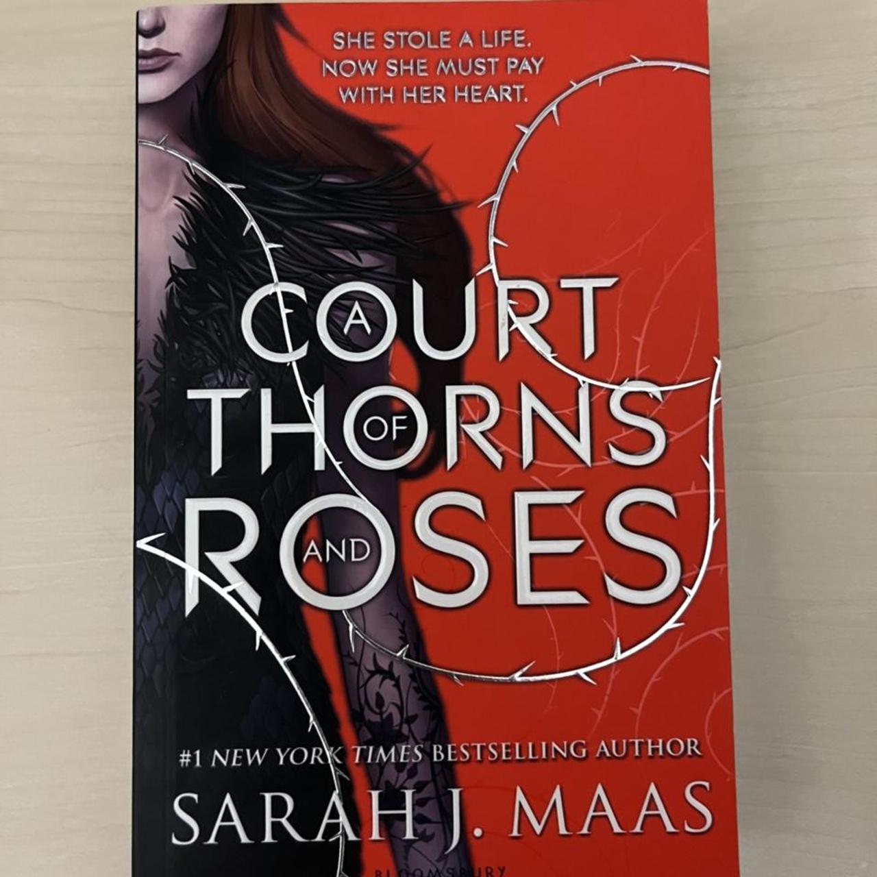 A Court of Thorns and Roses (acotar) original cover... - Depop