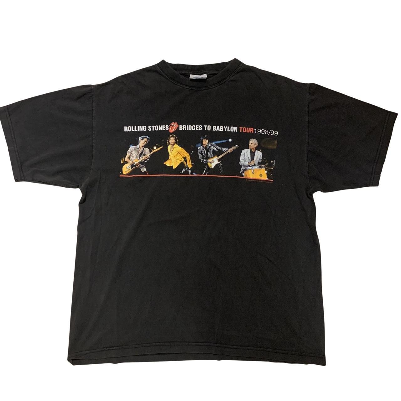 The Rolling Stones 1998年ツアーTシャツ VINTAGE ROLLING STONES SHIRT 98 99 BRIDGES TO BABYLON TOUR