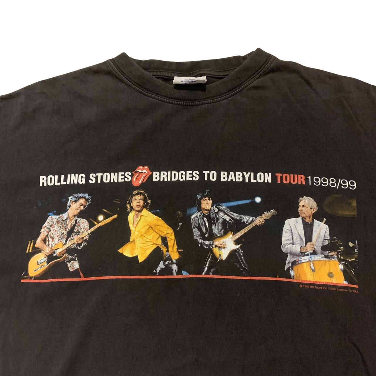 The Rolling Stones 1998年ツアーTシャツ Vintage Rolling