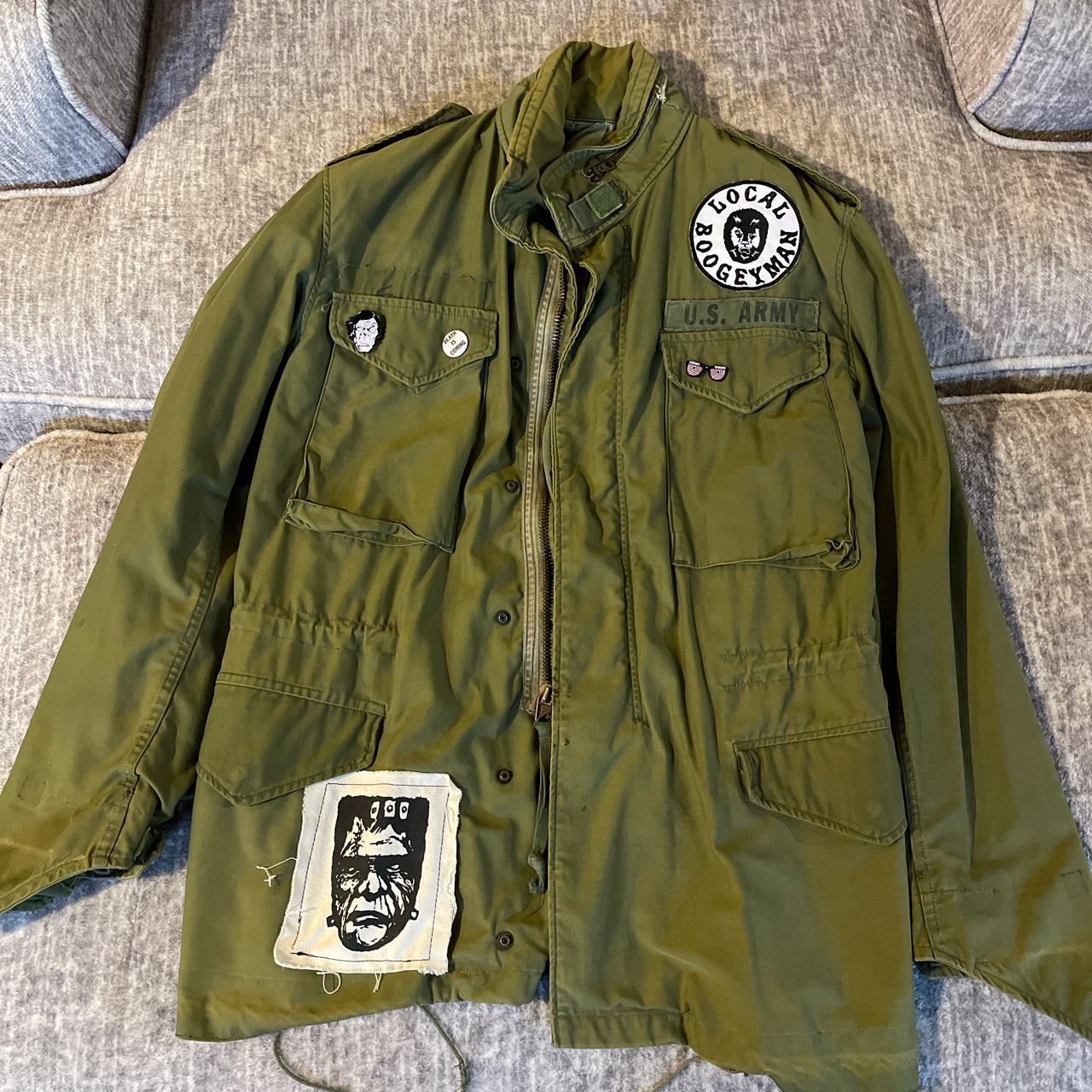 One of a kind custom hand made jacket by the Local... - Depop