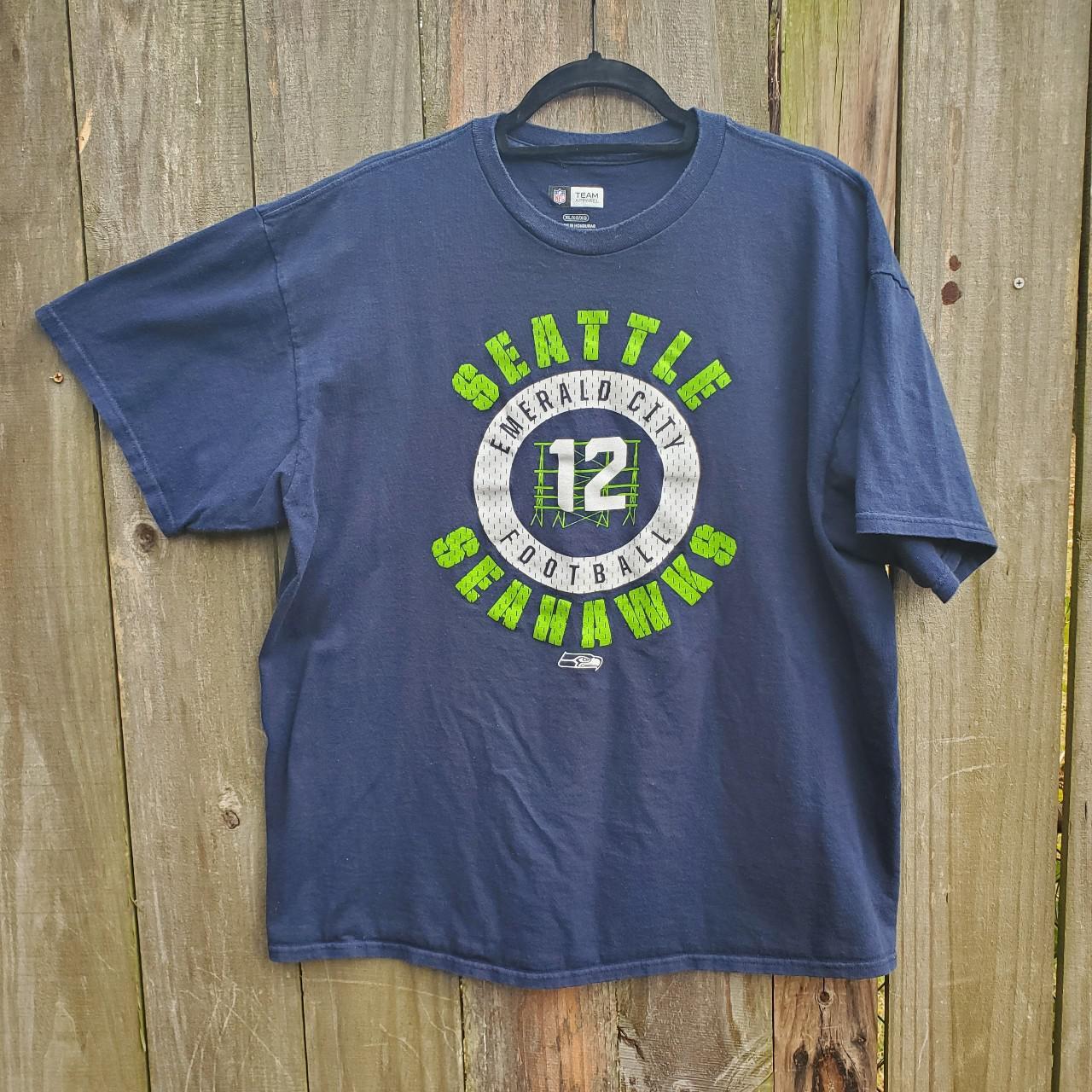 SEATTLE SEAHAWKS tshirt  Nfl shirts, Seattle seahawks, Nfl team apparel