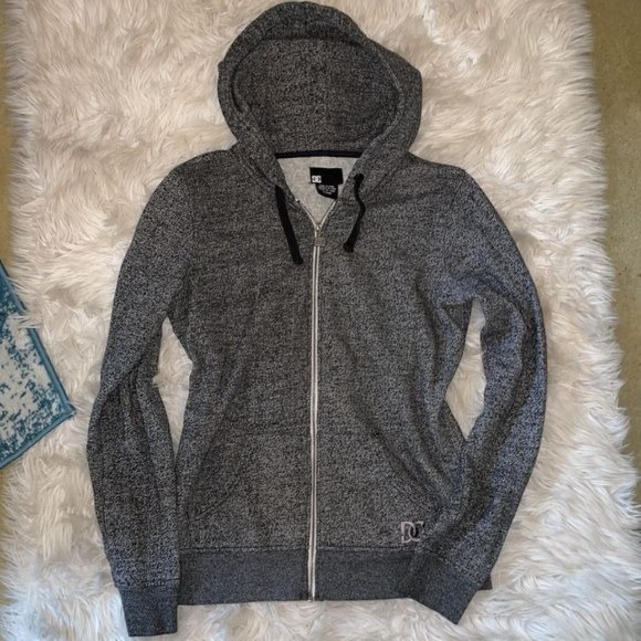 This hoodie is in like new condition. Dark gray with... - Depop