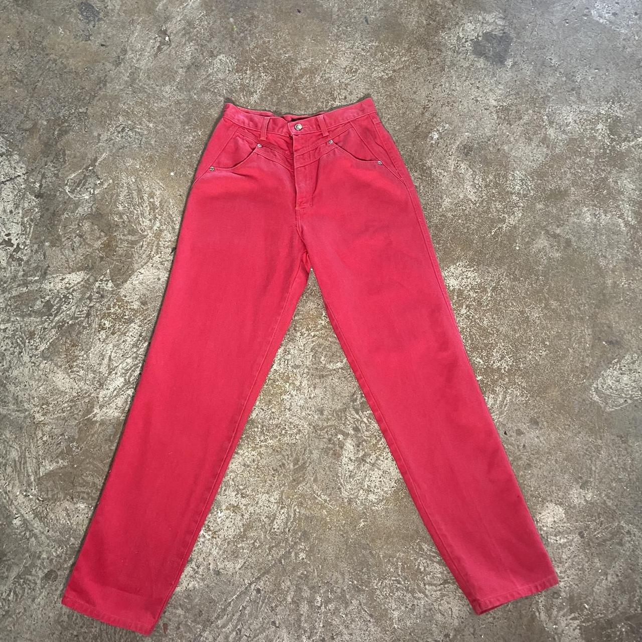 wrangler red pants