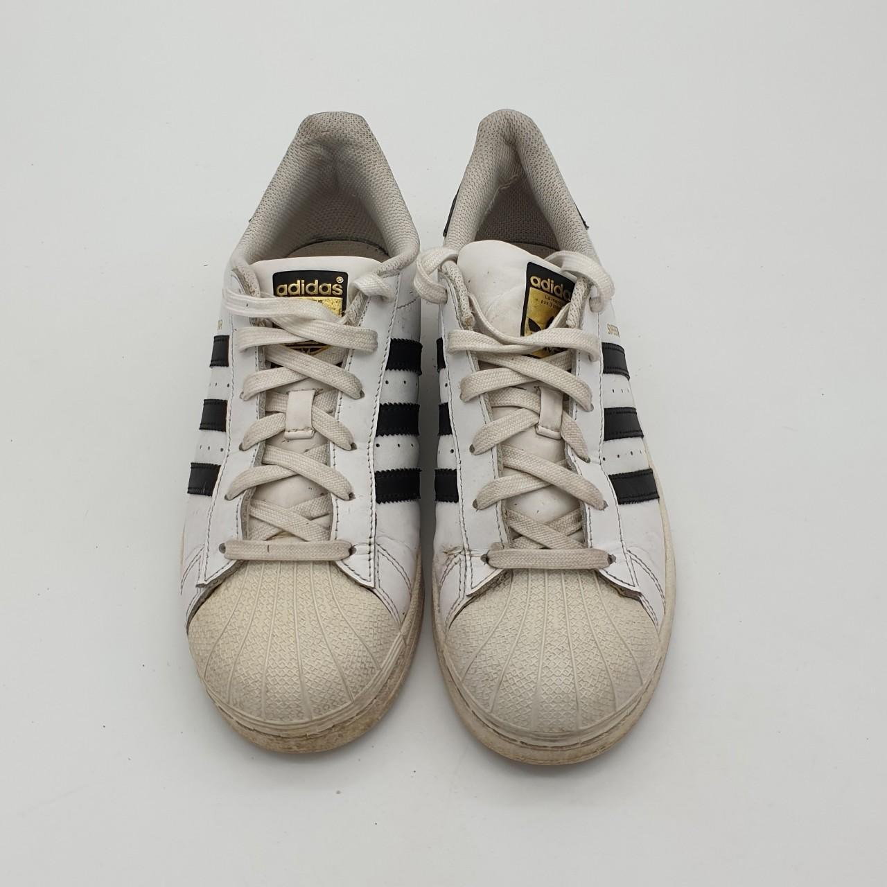 ADIDAS SUPERSTAR TRAINER WOMENS WHITE UK5 //... - Depop