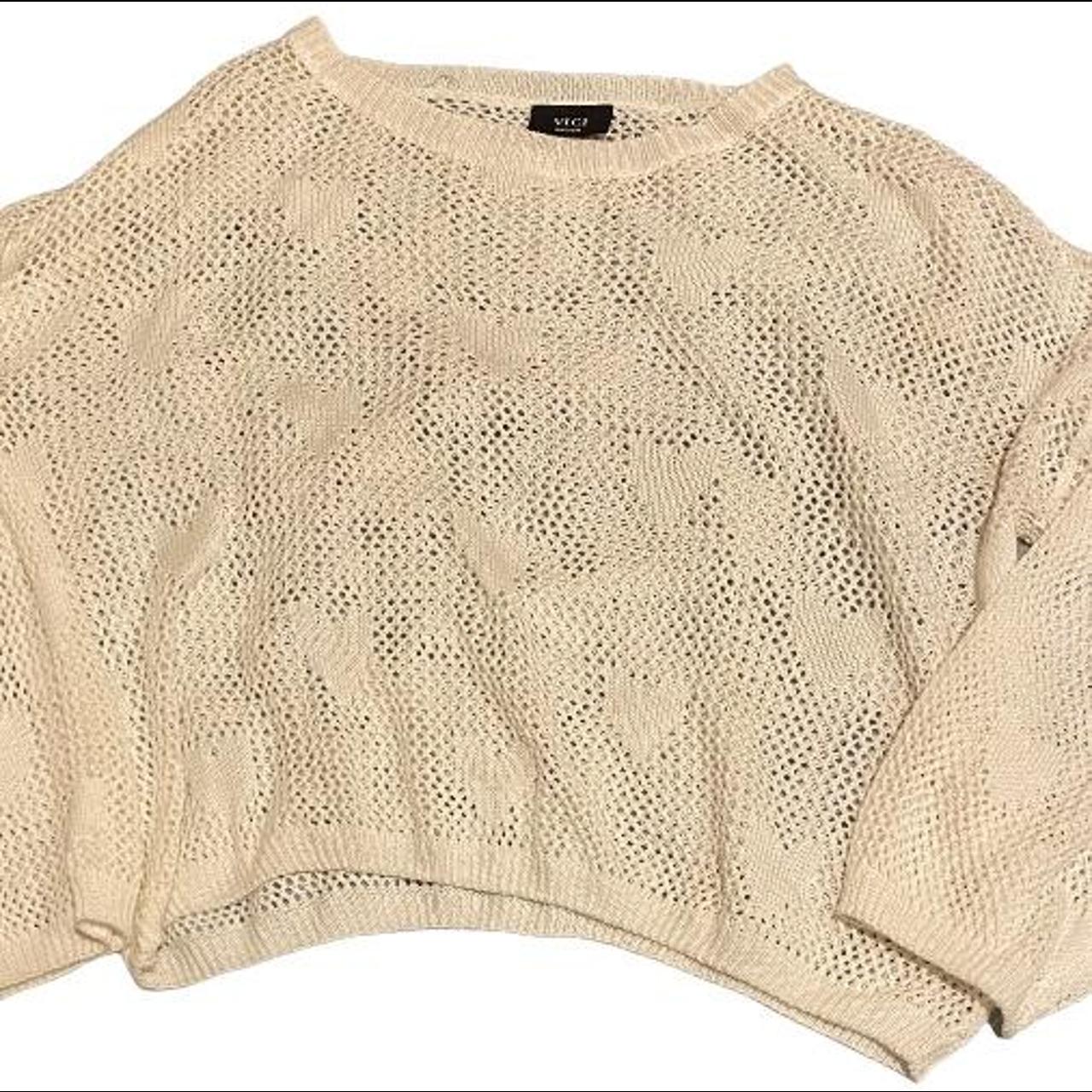 Women's White Jumper Depop