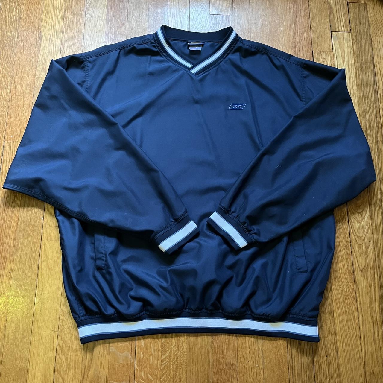 vintage reebok windbreaker⚡️ thrifted + worn twice... - Depop