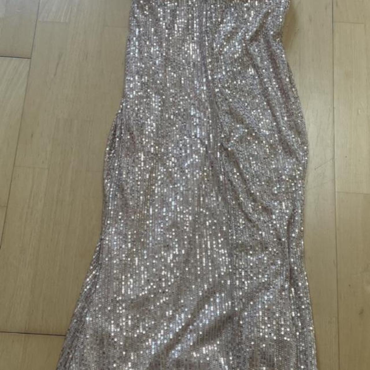 Family affair sequin outlet dress