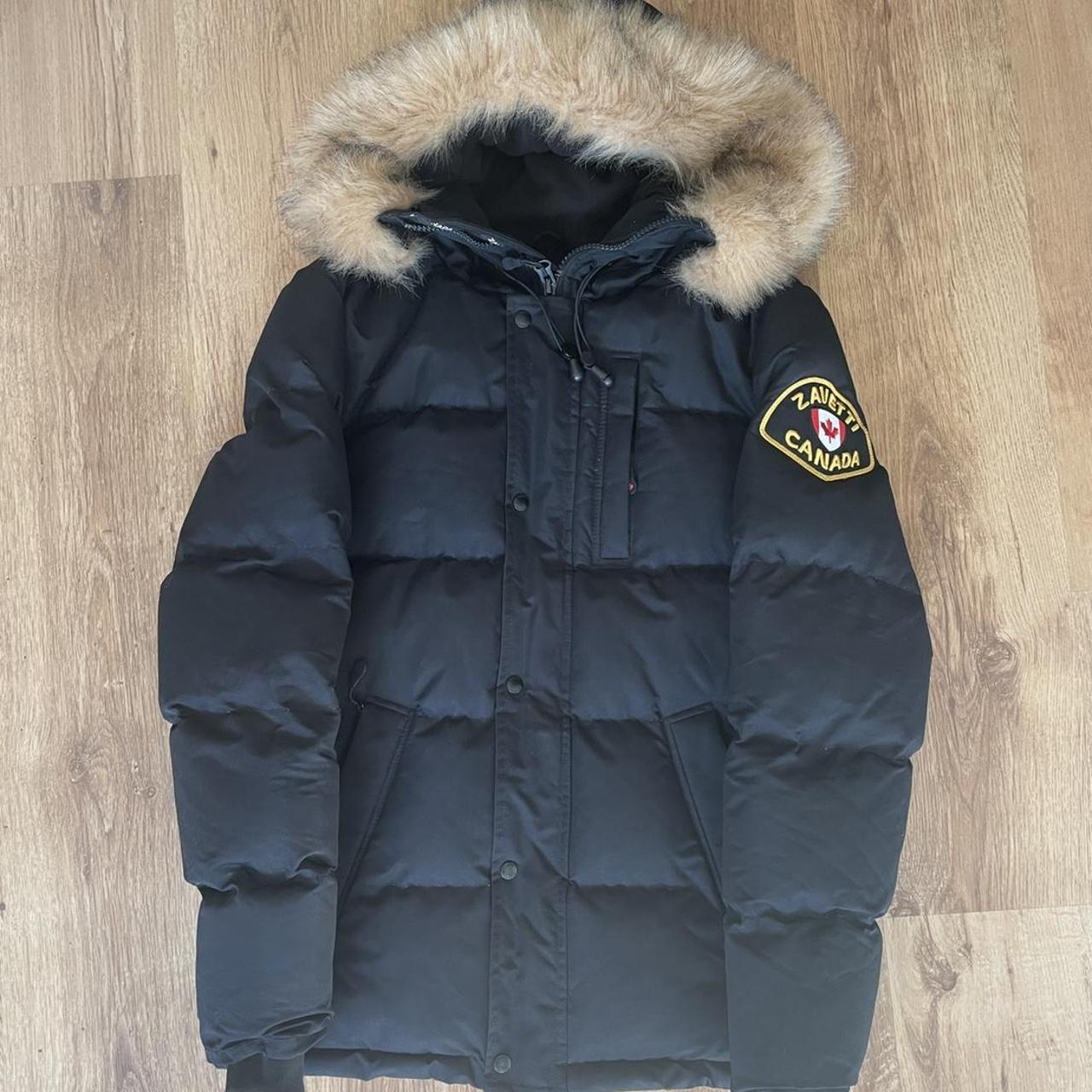 zavetti canada abelli fur trim bomber