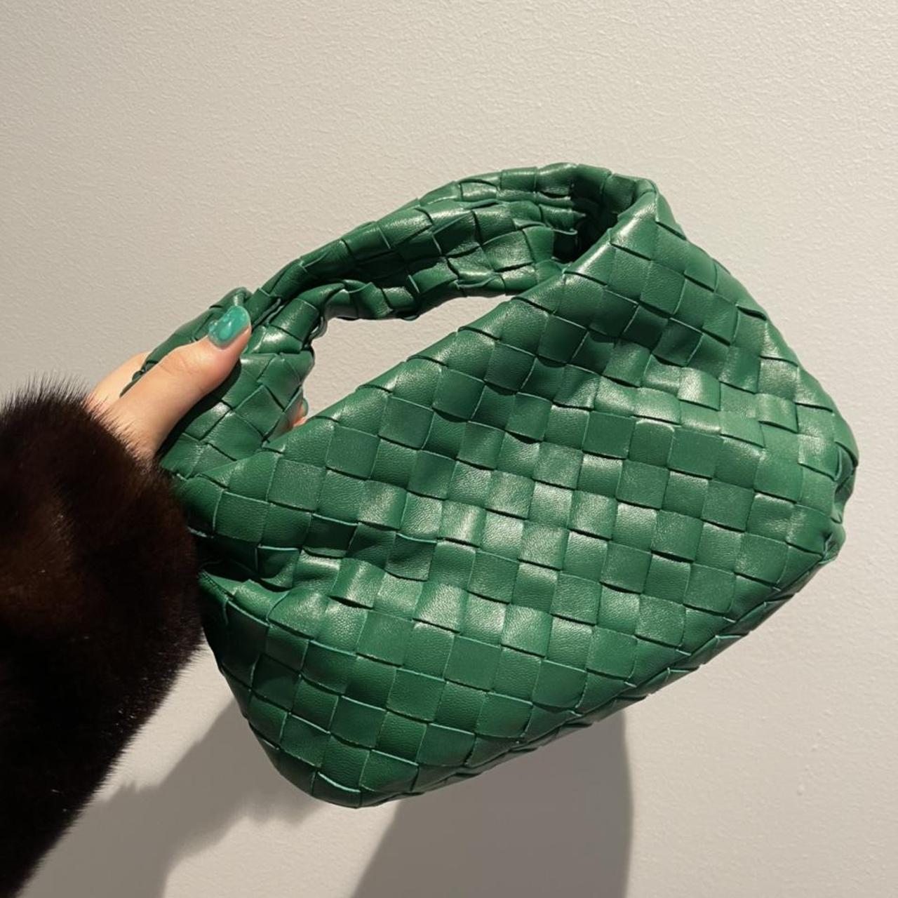 Bottega Veneta Women's Green Bag | Depop