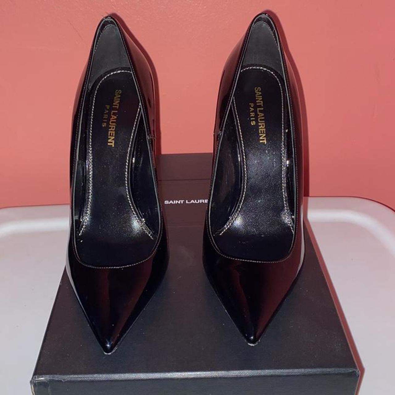 Opyum pumps in patent leather, Saint Laurent