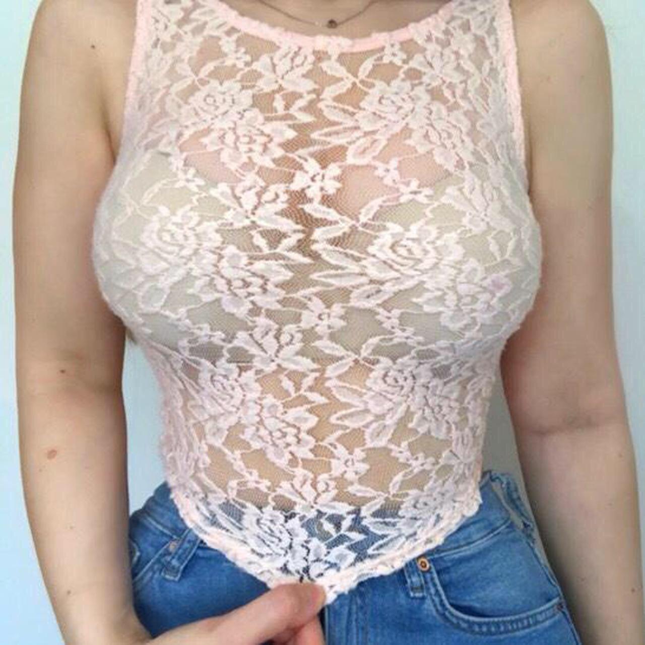 Product Image 2 - Adorable fairycore lace top 🥺🌸

Amazing