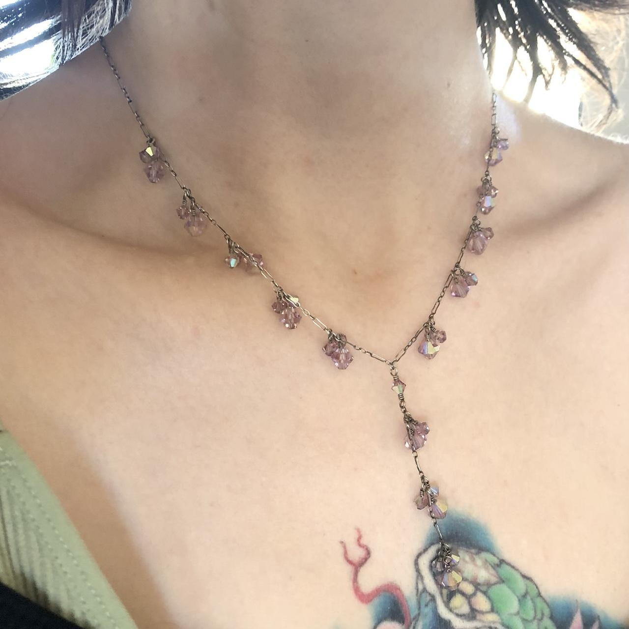 Women's Silver and Purple Jewellery