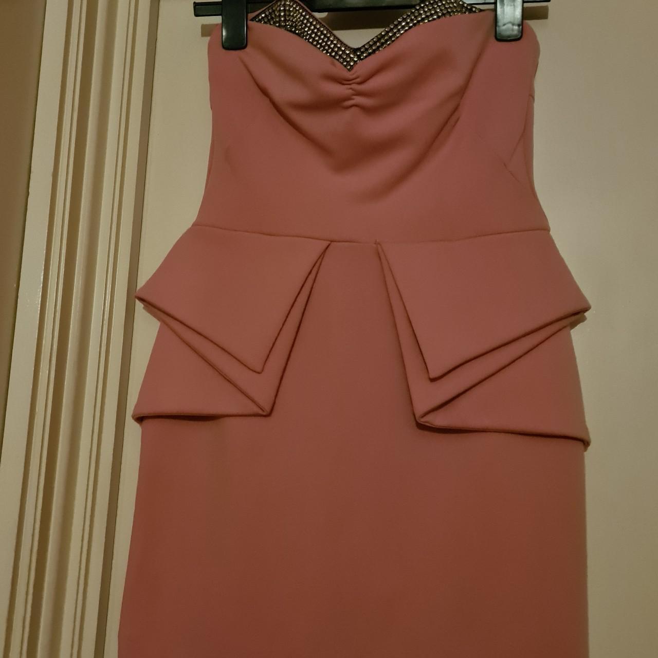 River Island Women’s Pink Dress | Depop