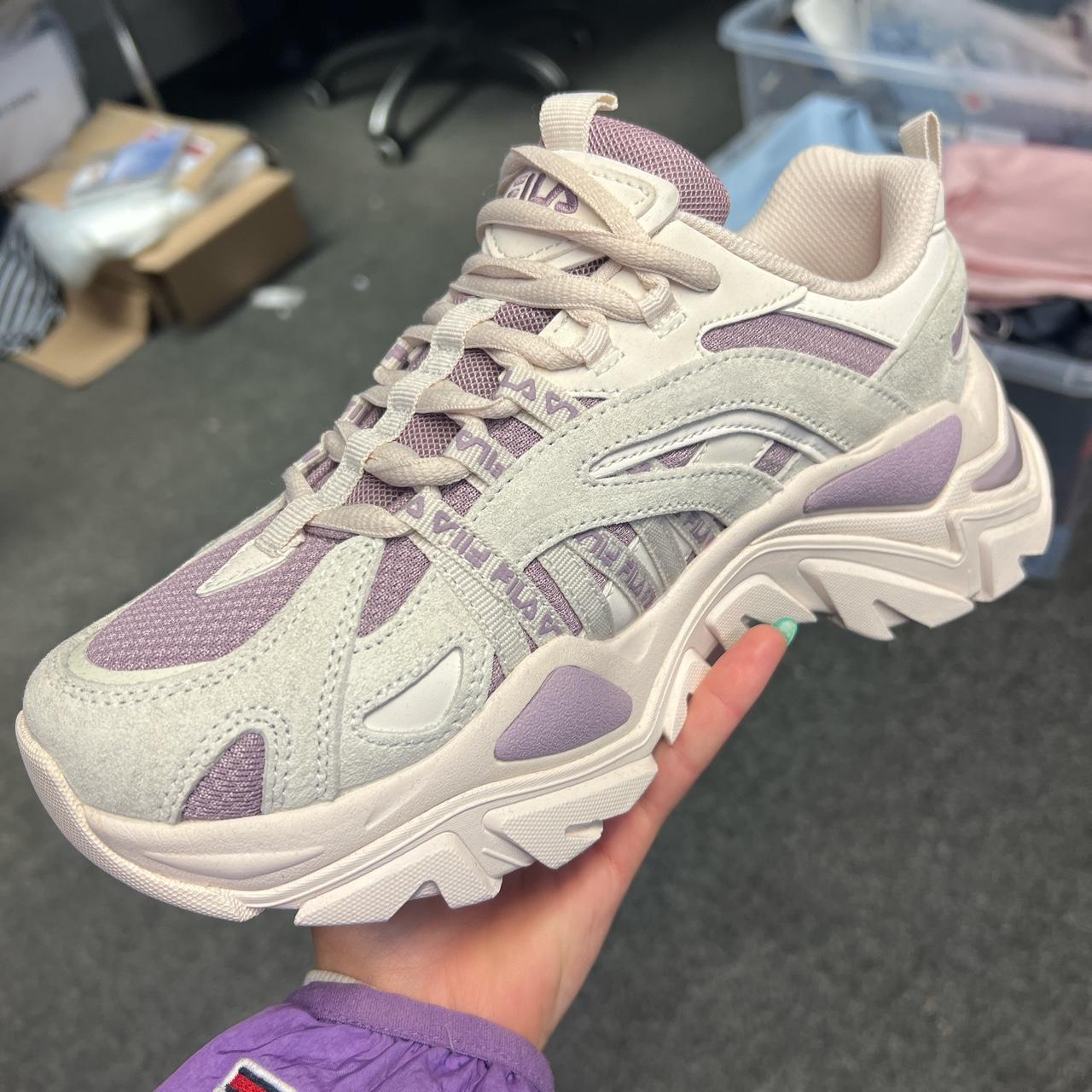 Fila Interation Trainer in ‘pastel parchment’. Brand... - Depop