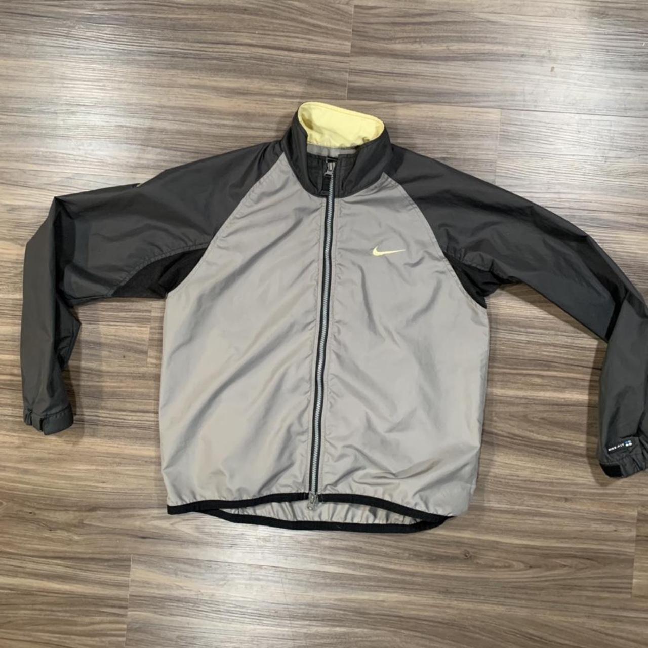 windproof nike acg gray and pink