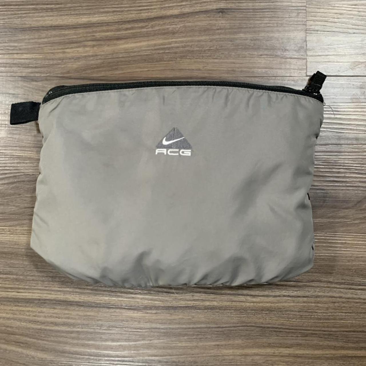 windproof nike acg gray and pink