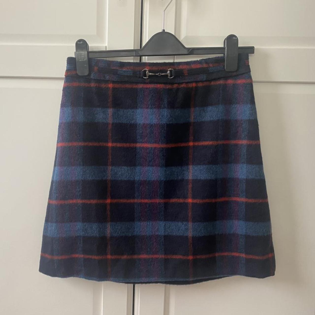 Beautiful Tartan Mini skirt 😍😍 size 10, NEVER WORN... - Depop