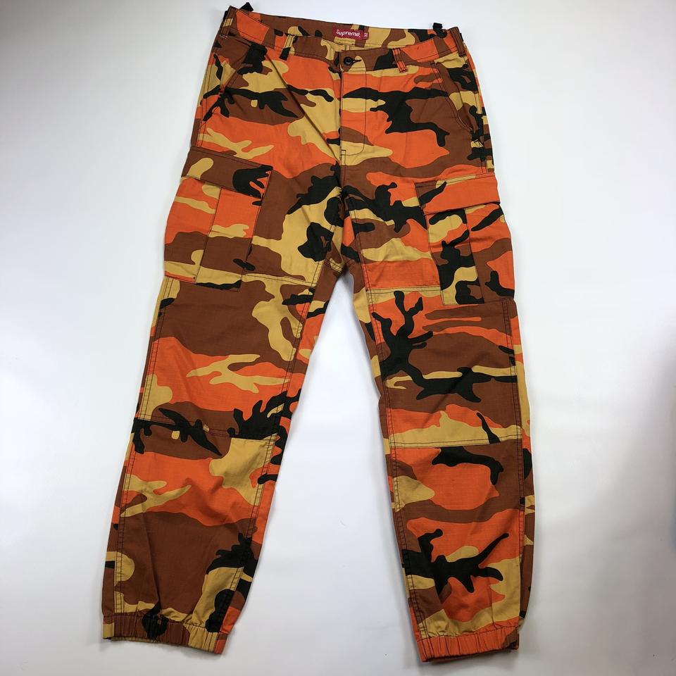 Supreme camo clearance cargo pants