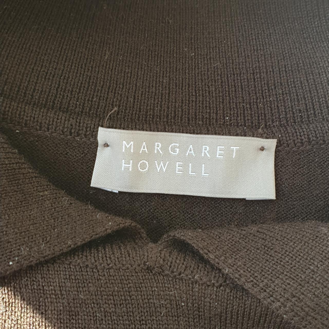 Margaret Howell Jumper in brown, size 10 - 100%... - Depop