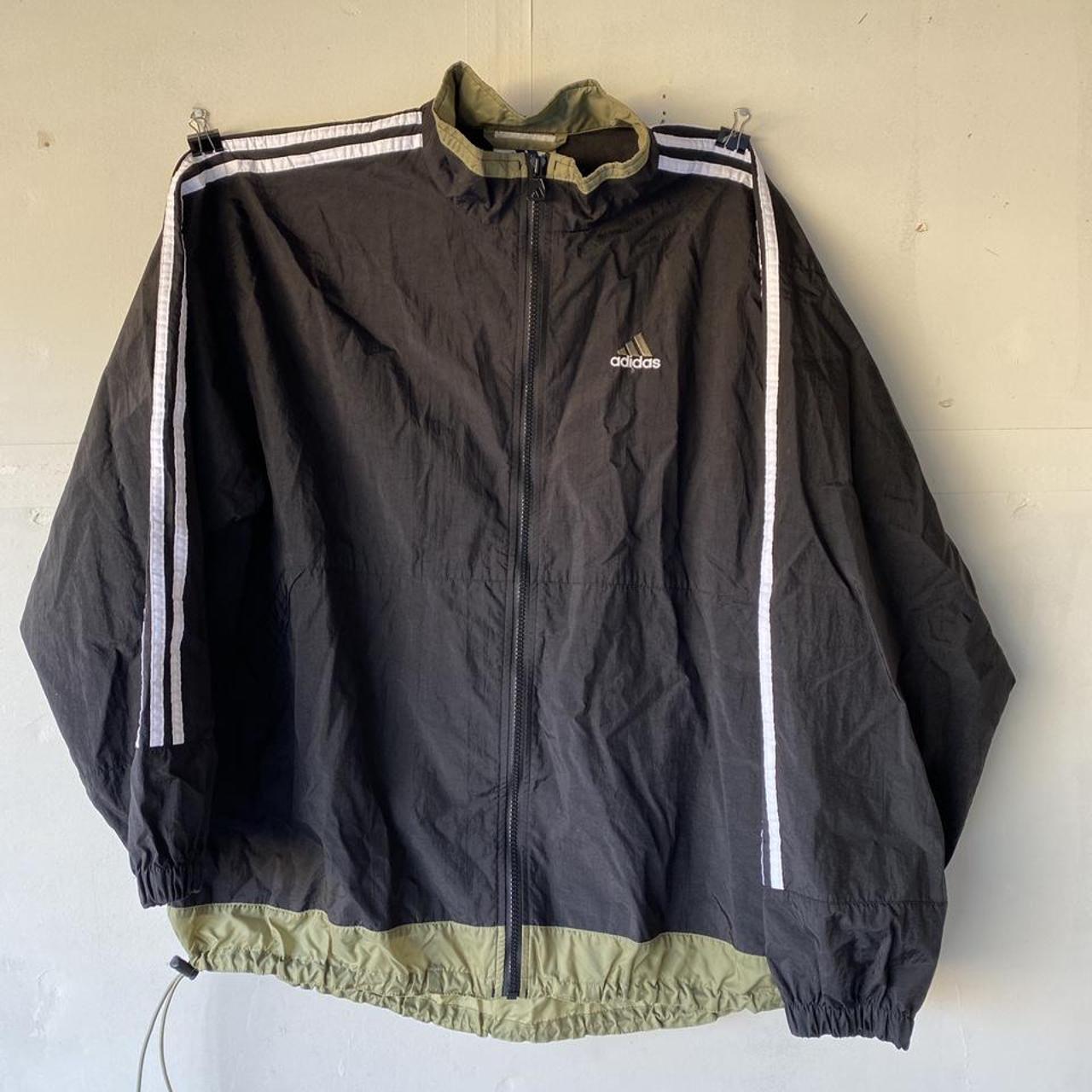 olive adidas track jacket