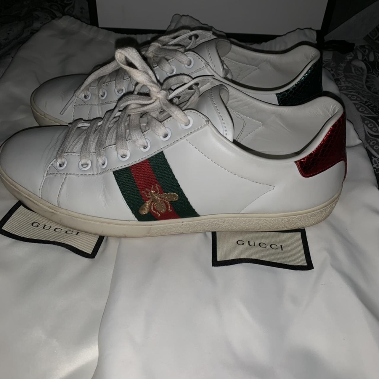 SOLD SOLD SOLD GUCCI TRAINERS💚 ️ I have box, dust... - Depop