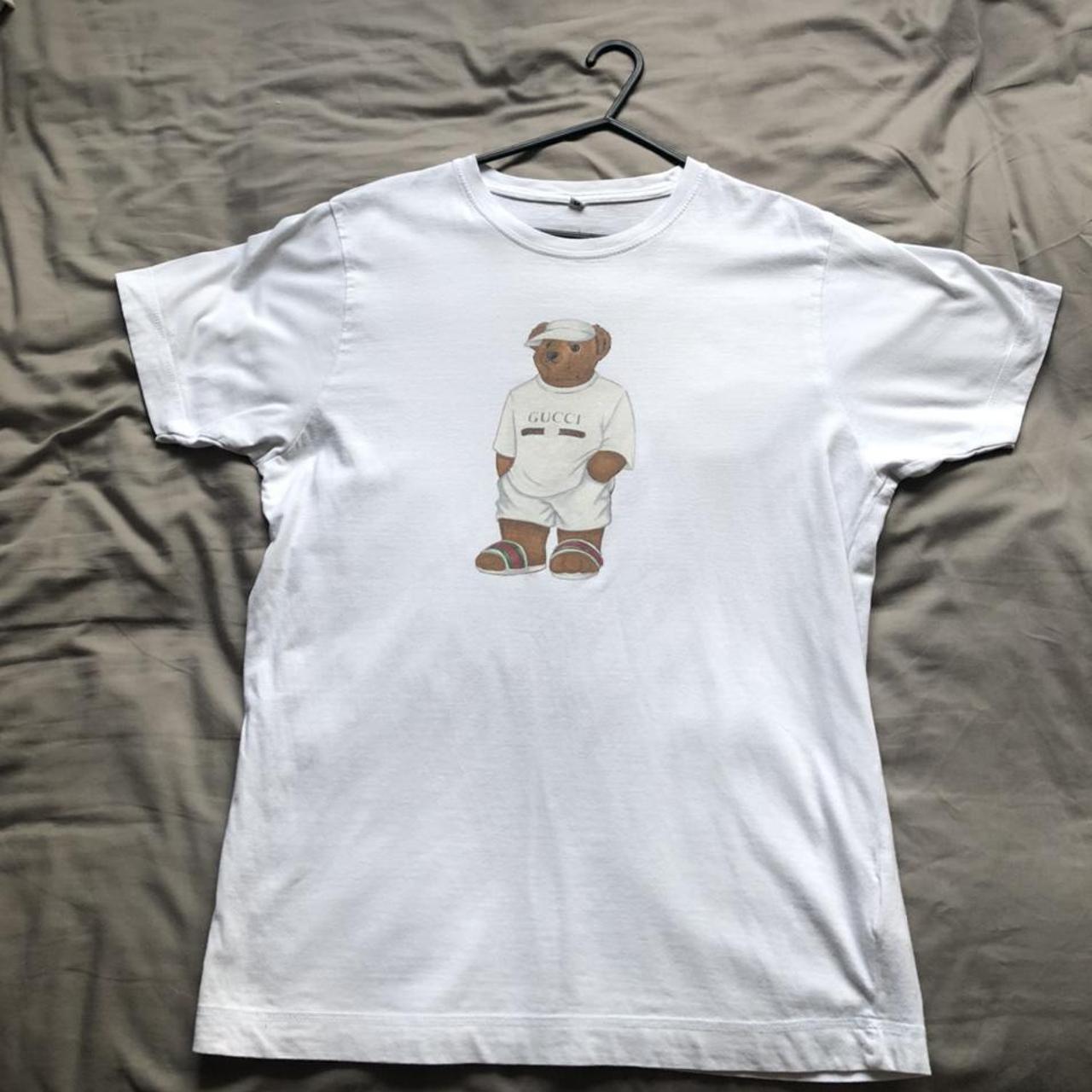 Mike bear tee Size M condition - Depop