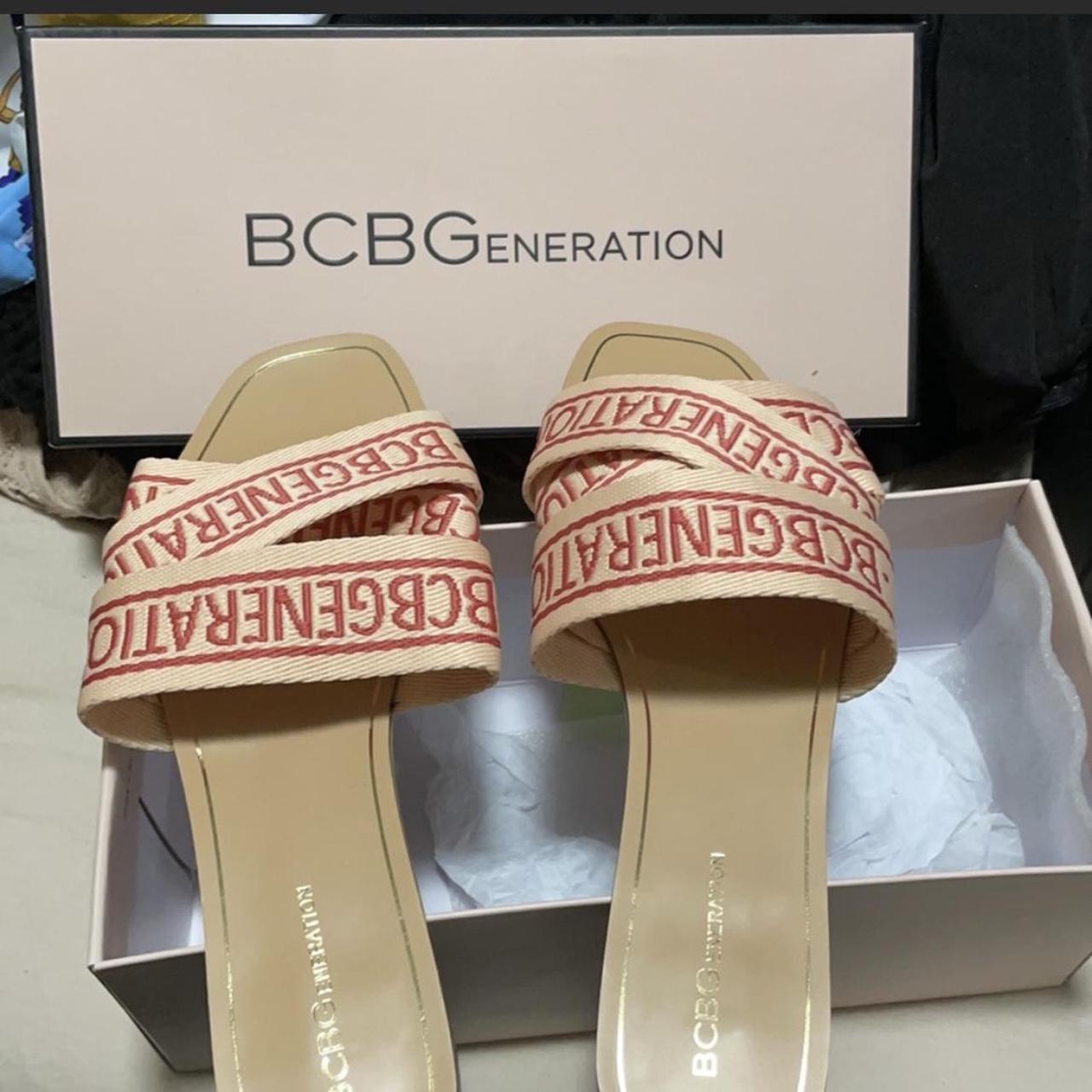 BCBGeneration Kana Sandal Red Beige brand new with Depop