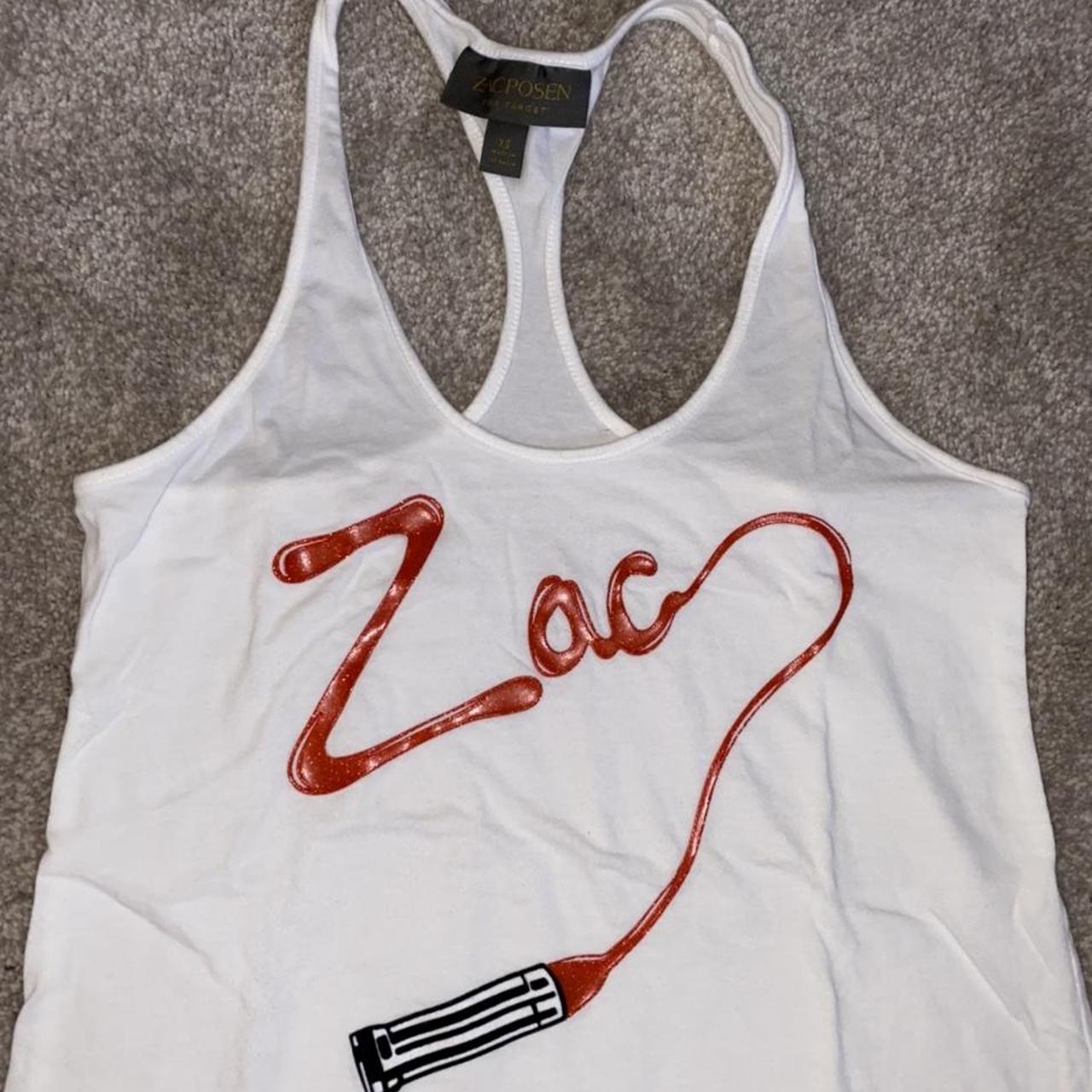 Zac Posen Women's White and Red Vest (2)