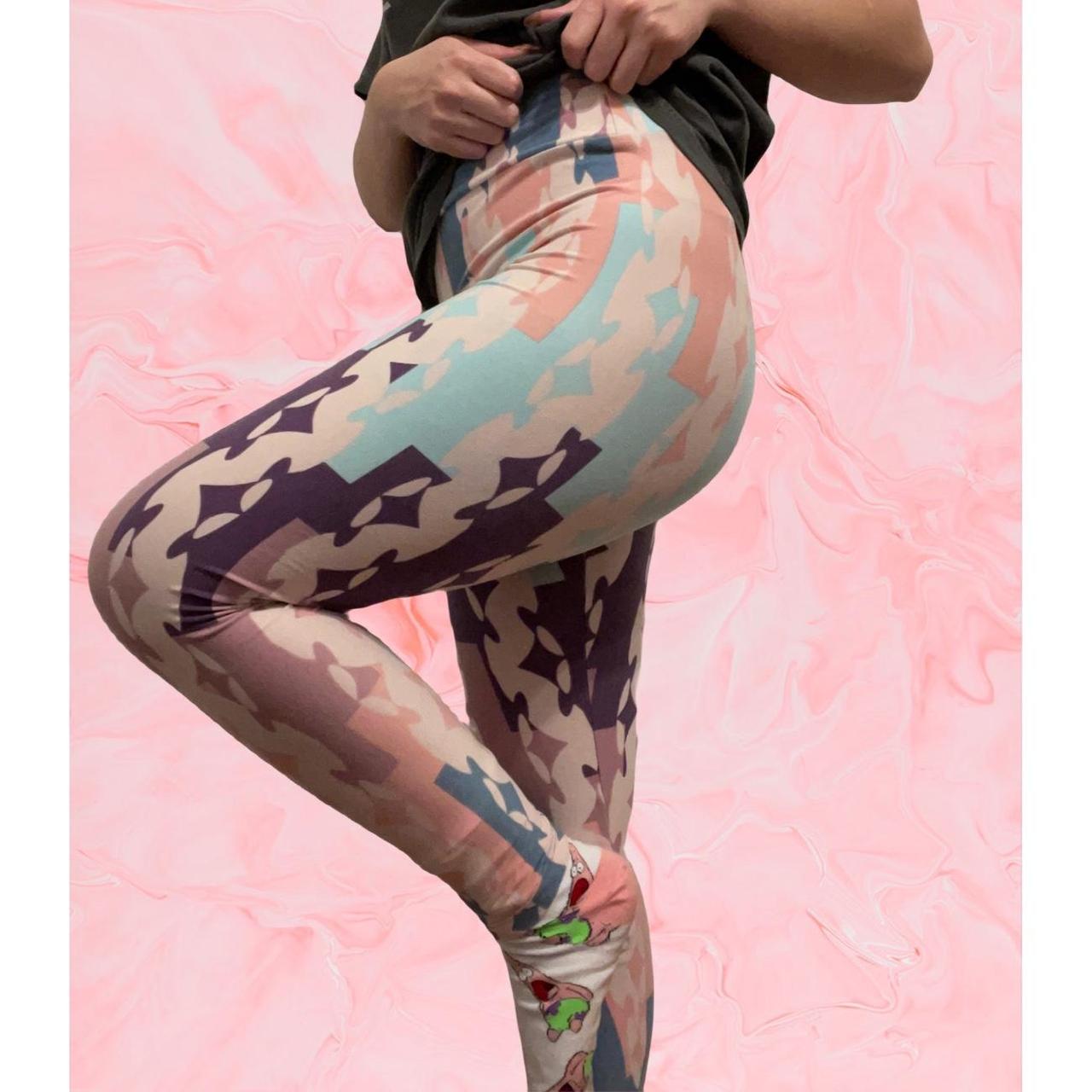 Lularoe Leggings One Size Multi Color Patterned Super Soft!