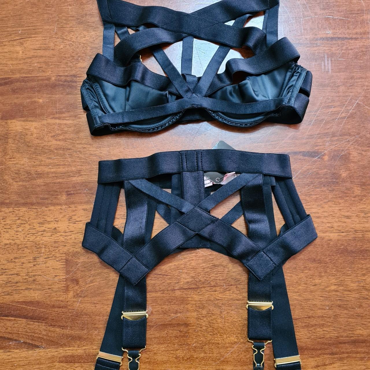 Whitney Suspender in Black  Agent Provocateur All Lingerie