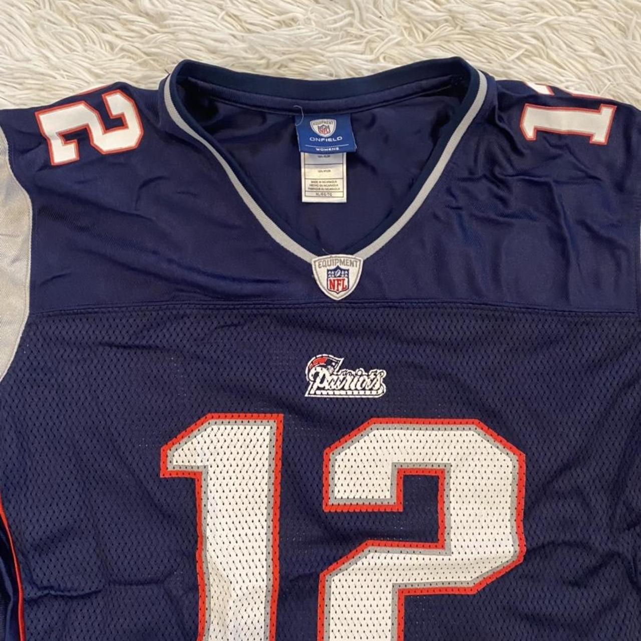 Tom Brady New England Patriots Jersey Womens Soze XL - Depop