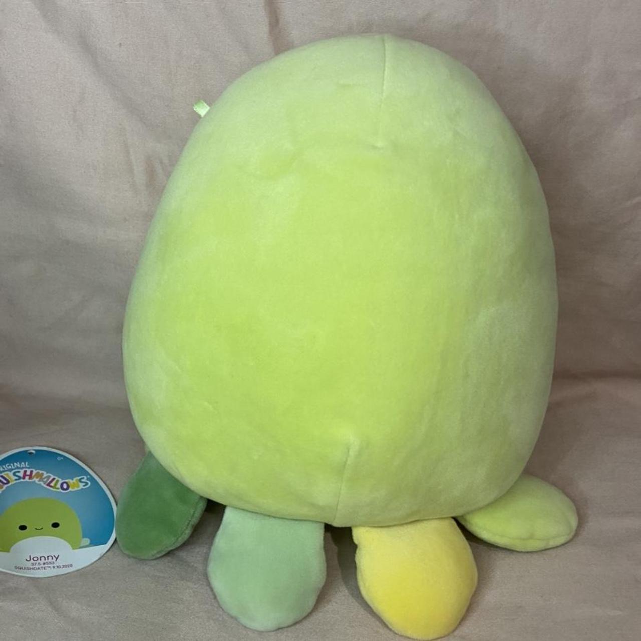 Johny the green octo Squishmallow 7.5” inches... - Depop