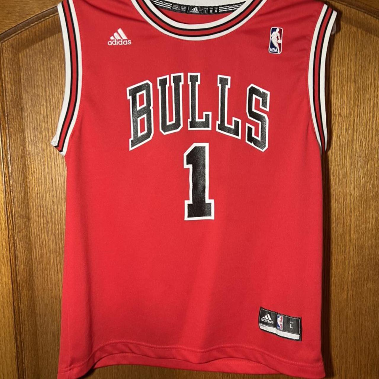 Chicago Bulls Derrick Rose 1 NBA Basketball Jersey... - Depop