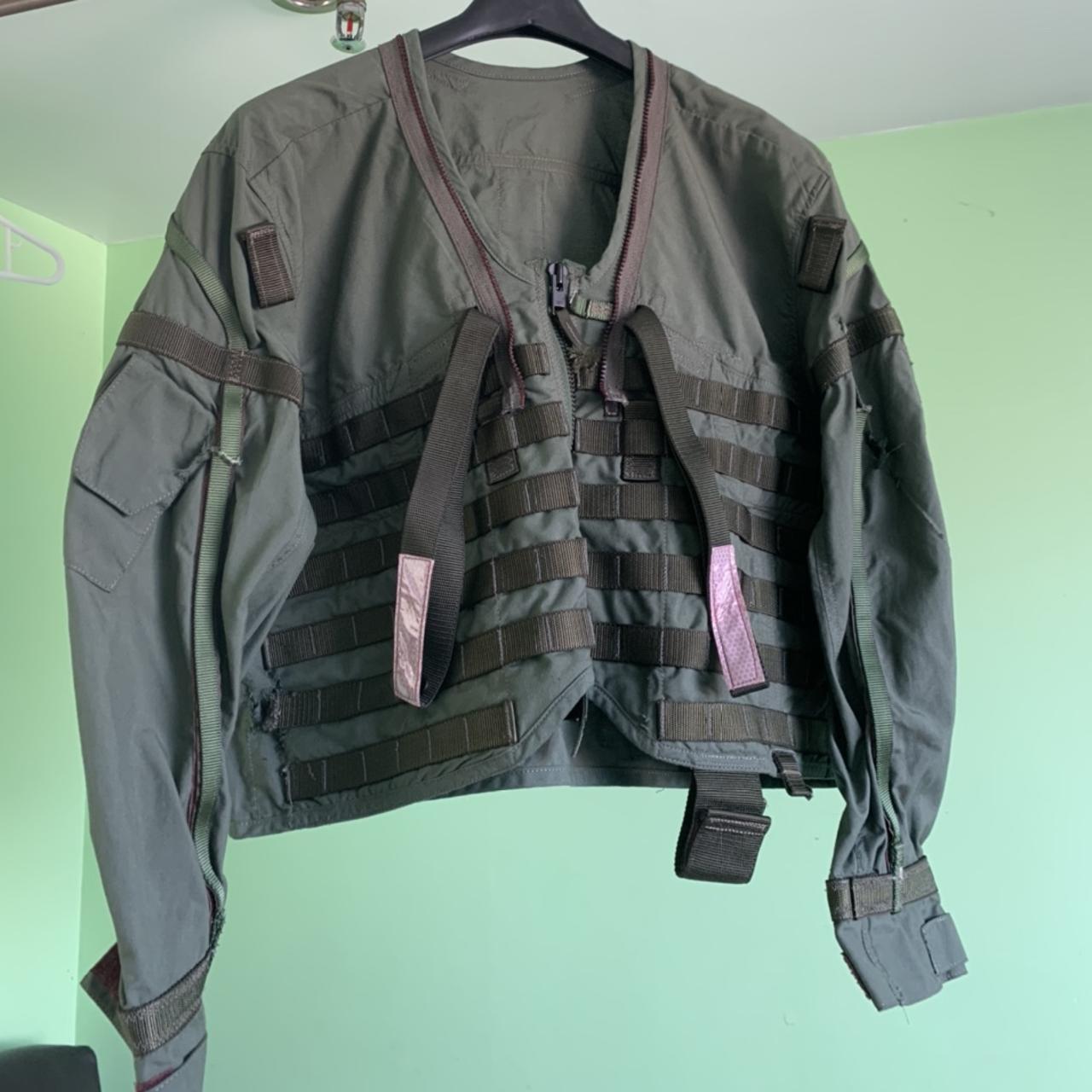 raf simons parachute jacket