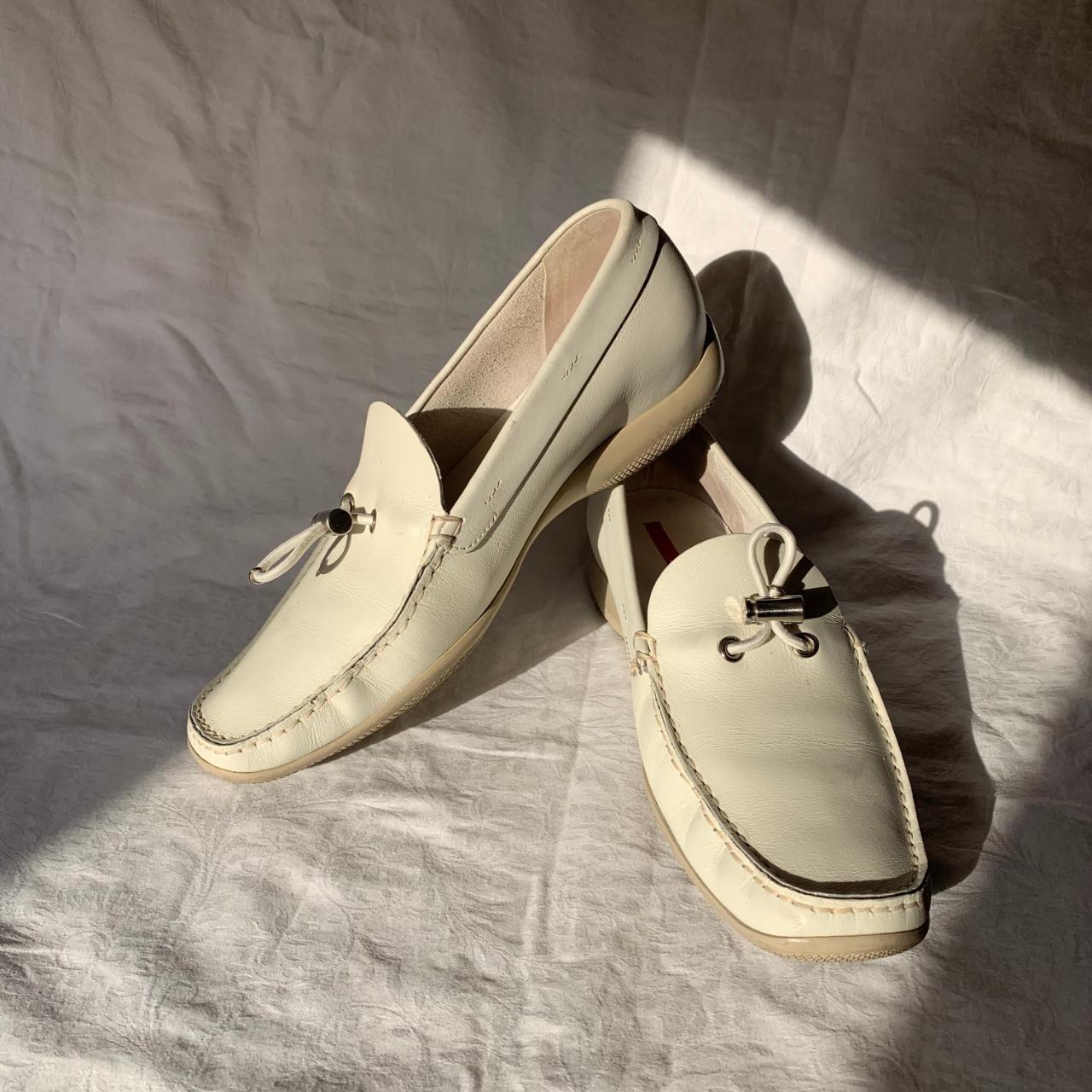 Prada Boat Shoes For exact measurements see. Depop