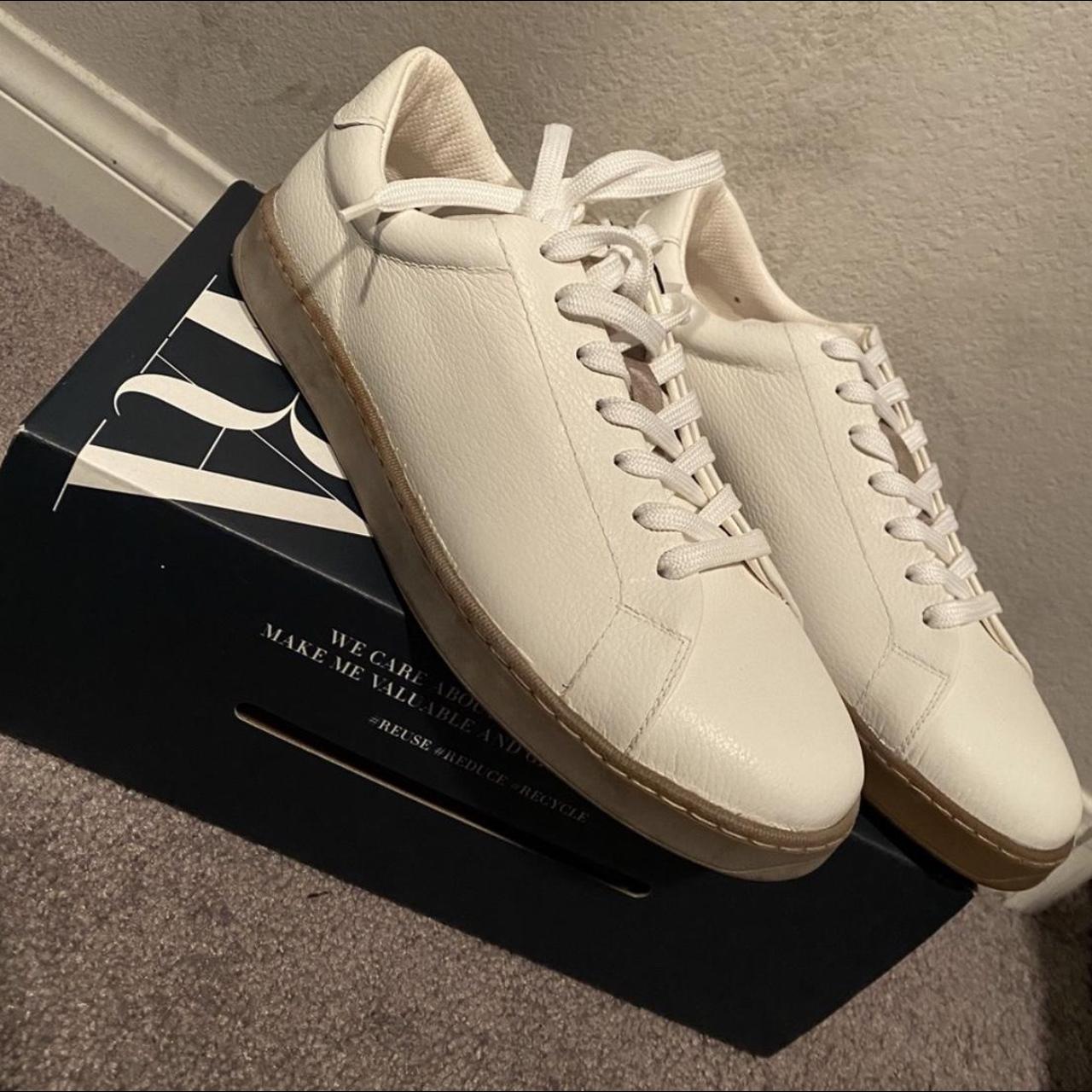 Zara Men's White Trainers | Depop