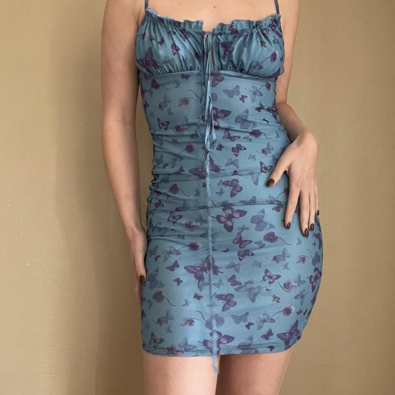 motel butterfly dress