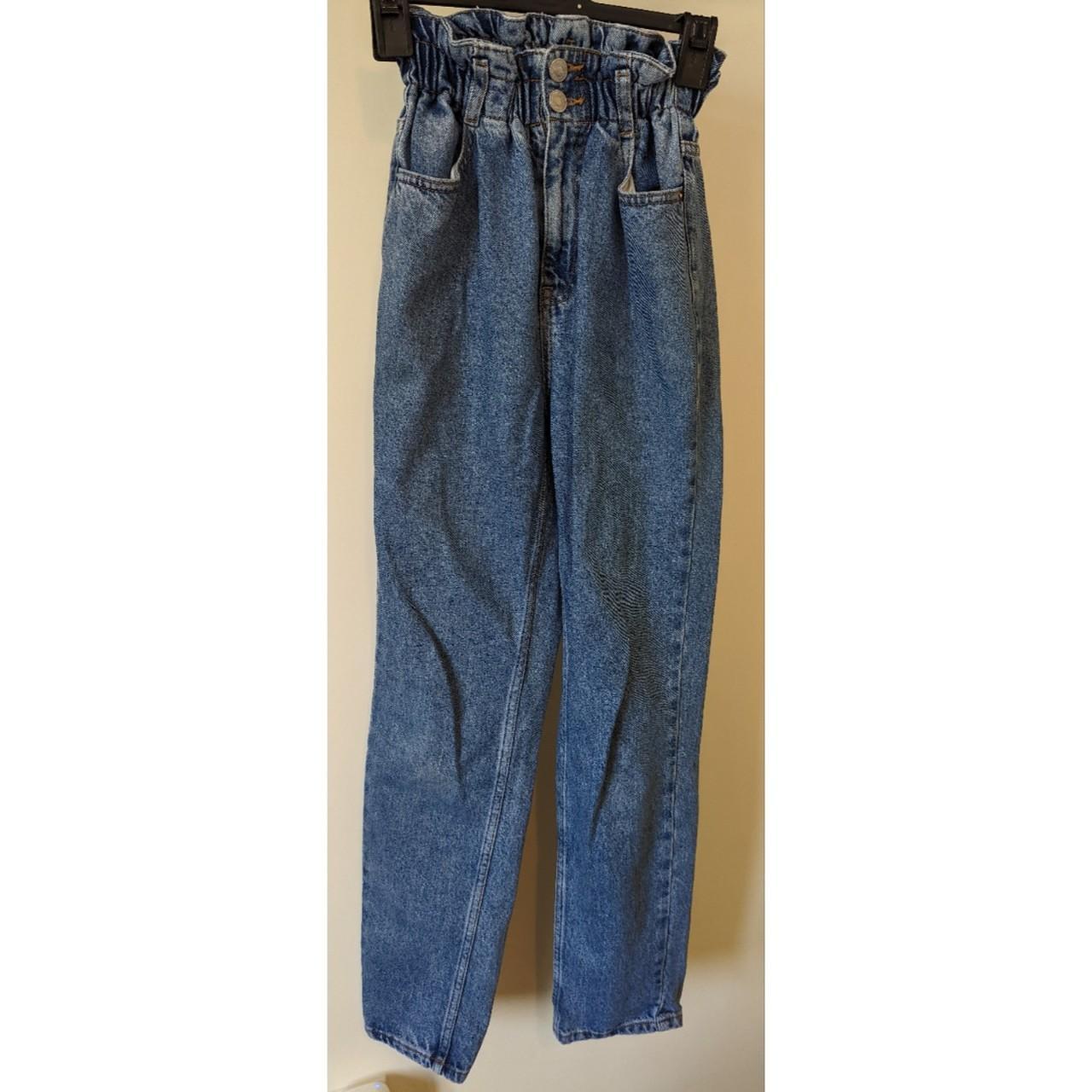 new look tori mom jeans blue