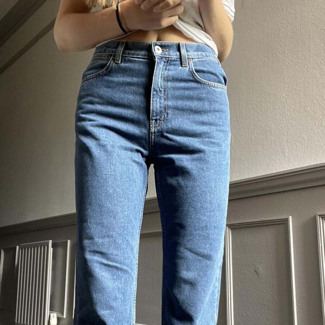 Cos jeans straight leg, waist 27 (cos sizes - about... - Depop