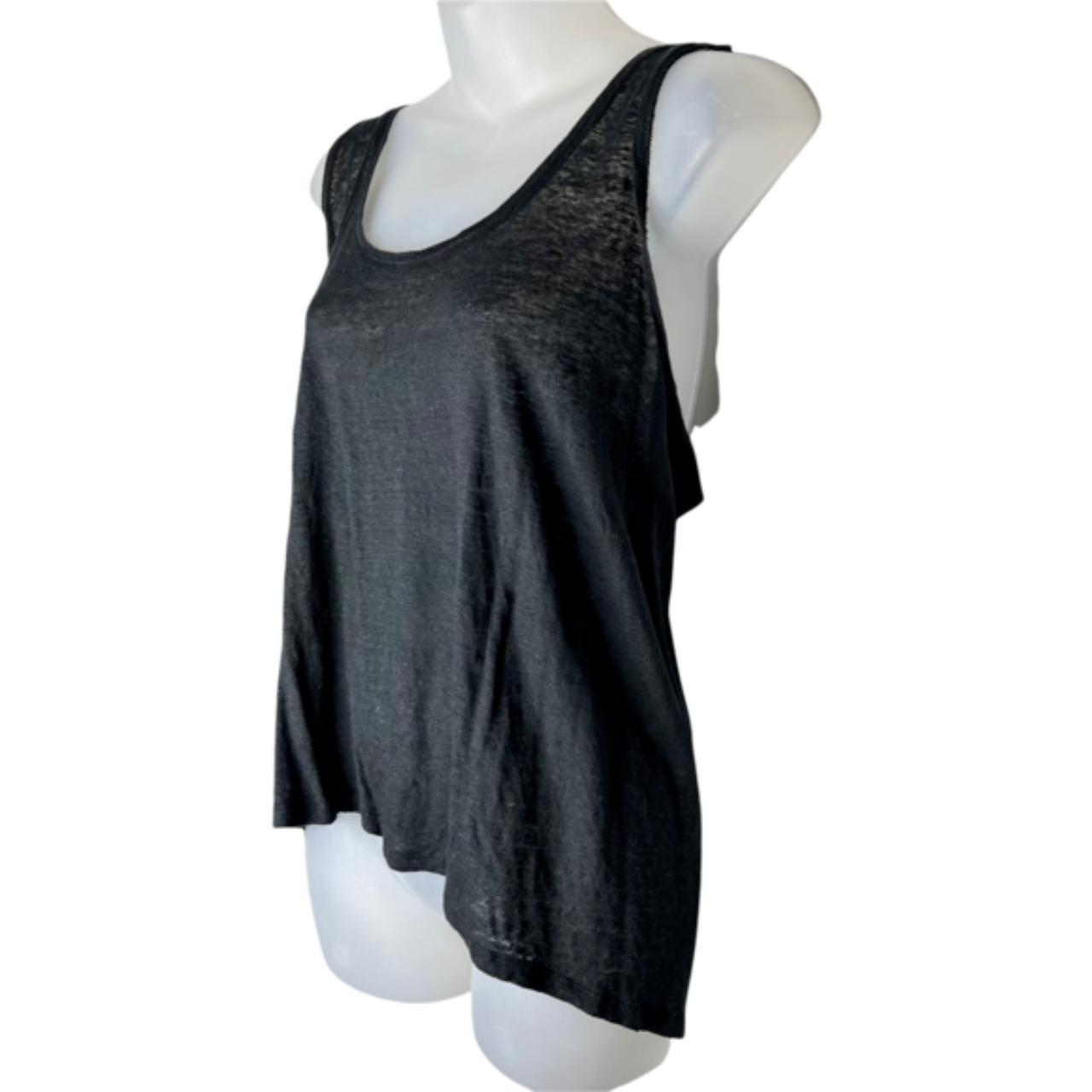 PAIGE Women's Black and White Vests-tanks-camis (3)