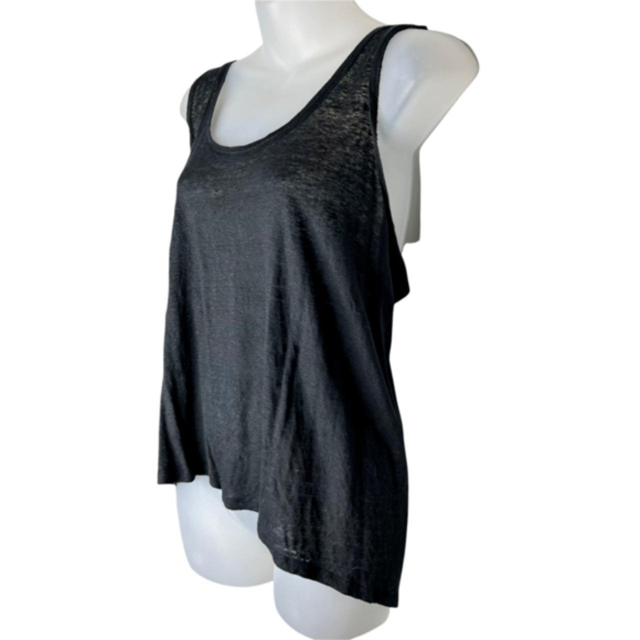 PAIGE Women's Black and White Vests-tanks-camis (4)
