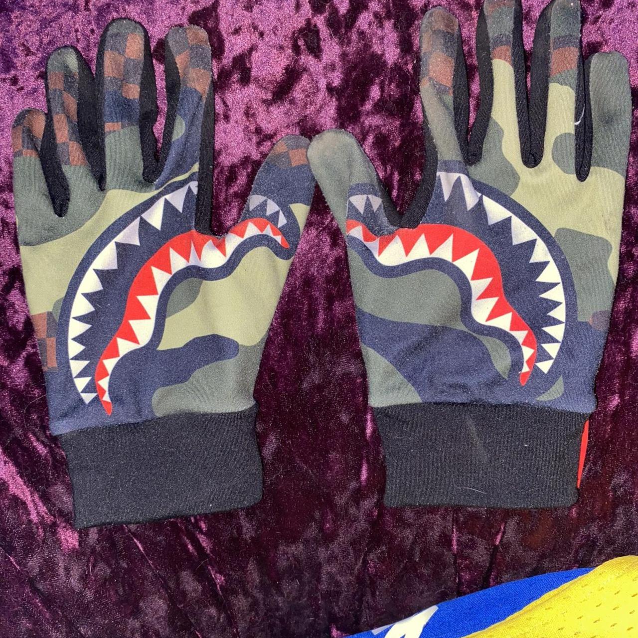 Sprayground gloves Depop